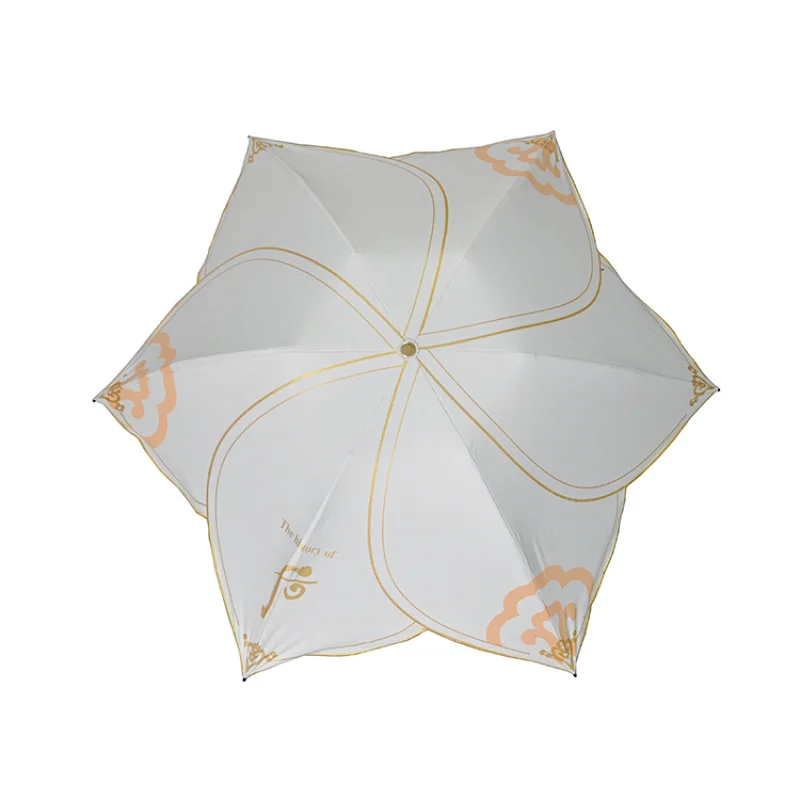 lotus fashion style fold umbrella ladies women mini umbrella