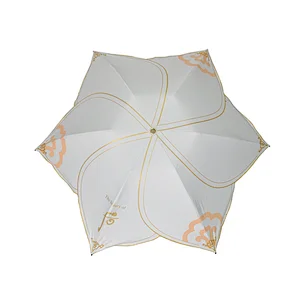 lotus fashion style fold umbrella ladies women mini umbrella