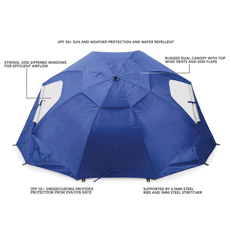 Parasol de la tienda de la playa del parasol de la pesca deportiva impermeable de la nueva invención