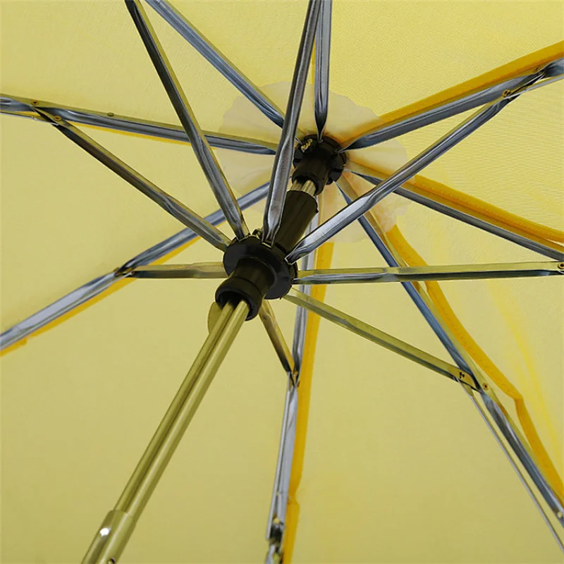 High quality wholesale promotional cheap custom logo print 3 folding umbrella