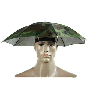 Golf Fishing Camping Novelty Headwear Cap Umbrella Hat