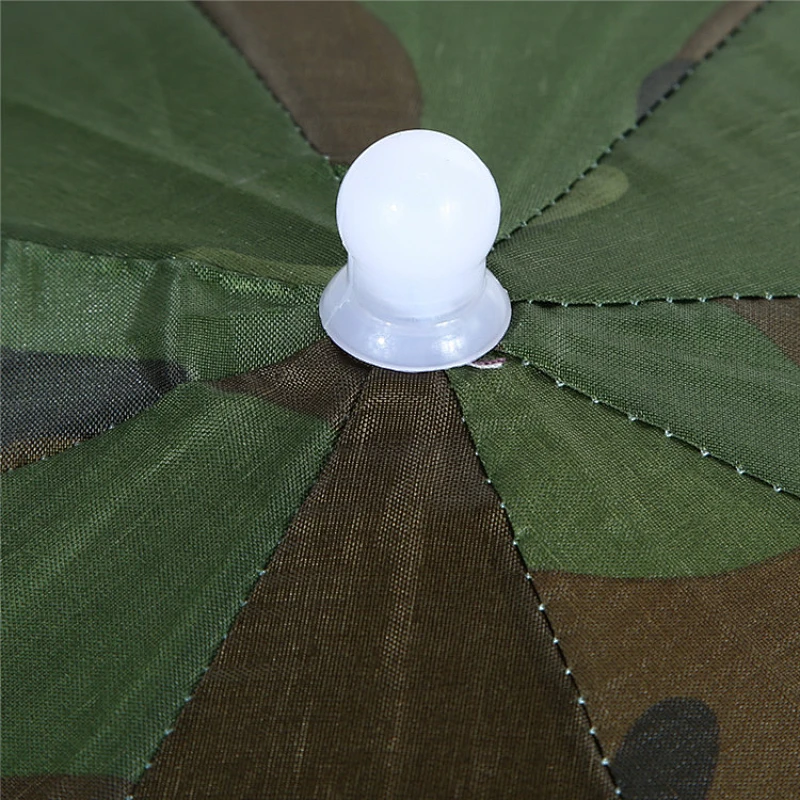 Golf Fishing Camping Novelty Headwear Cap Umbrella Hat
