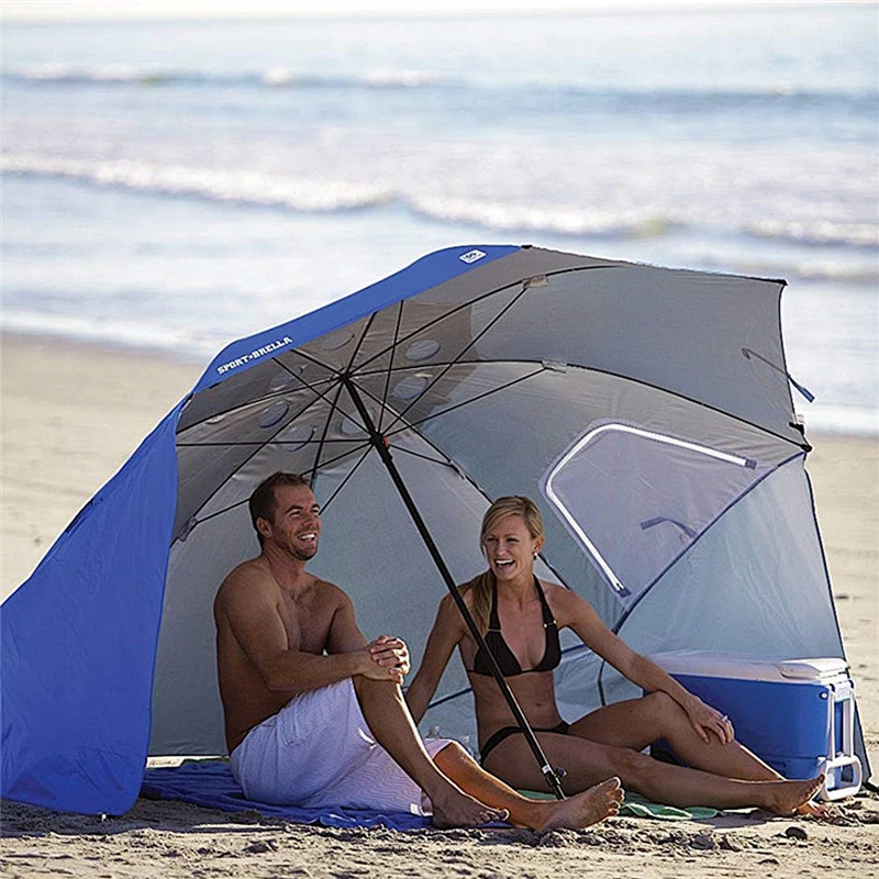 Parasol de la tienda de la playa del parasol de la pesca deportiva impermeable de la nueva invención
