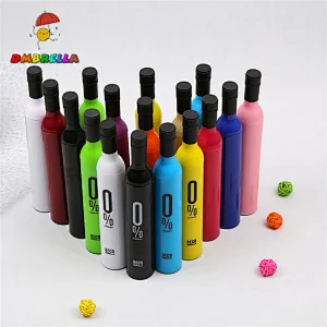 Chinese umbrellas wholesale Custom windproof Print OEM bottle Umbrella With Logo
