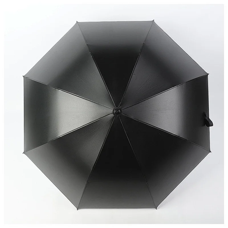 Full body custom print Fiberglass long straight golf umbrella