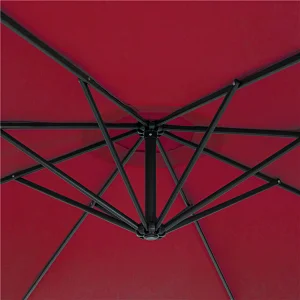 10ft Adjustment Offset Hanging Outdoor Market Patio Umbrella with Tilt