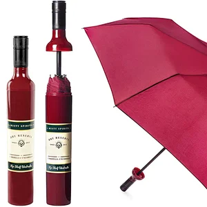 cheap whiskey wine bottle umbrella
