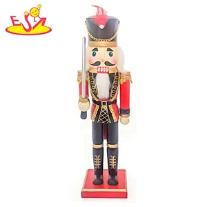 High quality decor wooden nutcracker items for wholesale W02A340
