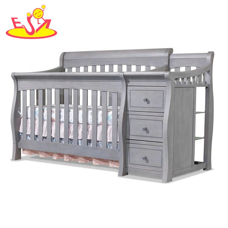 baby cot with changing table