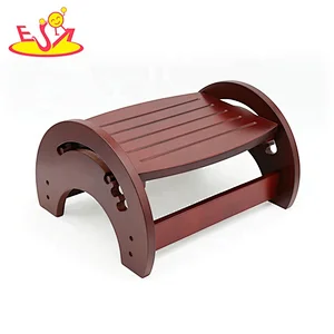 Most popular brown wooden kids chairs with low price W08H103