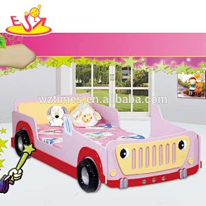 2018 wholesale wooden full size car bed high quality wooden full size car bed best sale wooden full size car bed W08A036