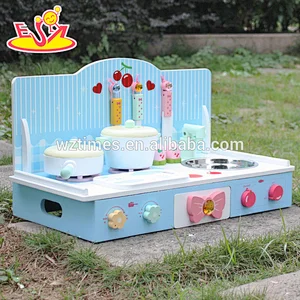 Wholesale high quality cute wooden mini kitchen toy for sale W10C236