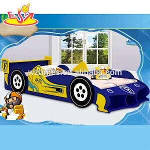 2018 wholesale children wooden car bed high quality kids wooden car bed best sale wooden car bed W08A068