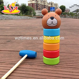 2018wholesale детей деревянная игрушка медведь музыкальный ребенок деревянная игрушка медведь интересные дети деревянная игрушка медведь W11G030