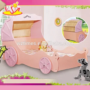 2018 wholesale wooden girls princess bed high quality wooden girls princess bed best sale wooden girls princess bed W08A073