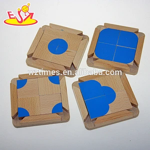 wholesale 3d wooden puzzle toy top fashion 3d wooden puzzle toy cheap 3d wooden puzzle toy W14F025