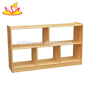 Wholesale delicate kindergarten toy,elegant wooden storage cubes, high quality bedroom wooden storage cubes W08C203