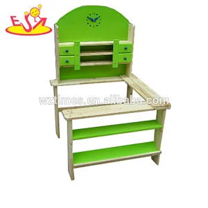 Wholesale indoor game toddler wooden grocery store toy used in kindergarten W10A045