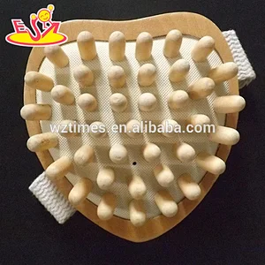 Wholesale special health care mini wooden body use massager for family W02A127