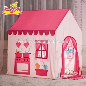 wholesale indoor or outdoor playhouse cottage kids tent house funny play Indian kids tent house W08L008