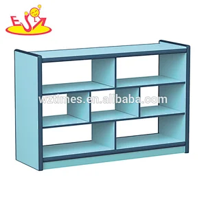 wholesale High quality preschool wooden small wooden bookcase cheap wooden small wooden bookcase for sale W08C190