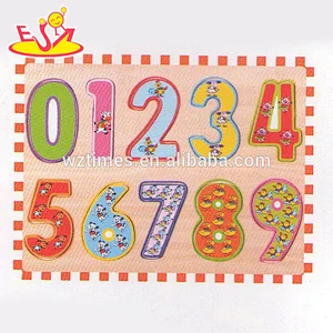 wholesale popular fashion kids wooden mini puzzle for children W14B057