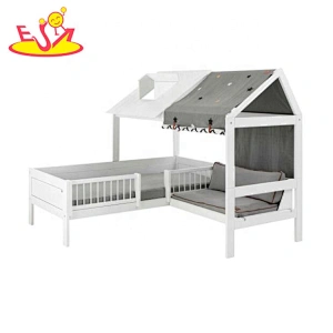 2019 High quality modern wooden toddler single bed for wholesale W08A094