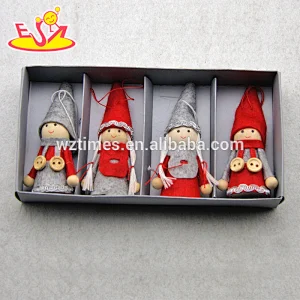 2018 New products lovely characters wooden kids toys for Christmas W02A236