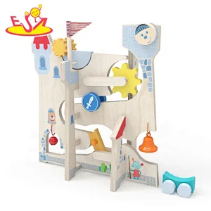 2019 New design mini wooden toy car race track for kids W04E081