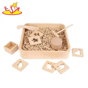 2019 New arrival sandbox wooden beach toys for kids W01D030