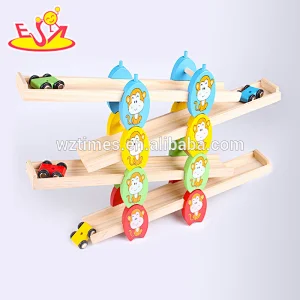 2018 wholesale baby wooden small rail car top fashion kids wooden small rail car popular child wooden small rail car W04E042