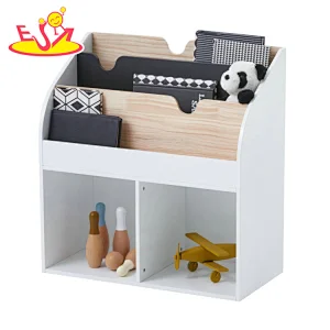 wholesale custom kids high quality children wooden white storage box W08C290