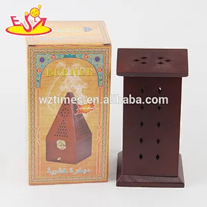 2018 Wholesale cheap household wooden incense holder W02A260