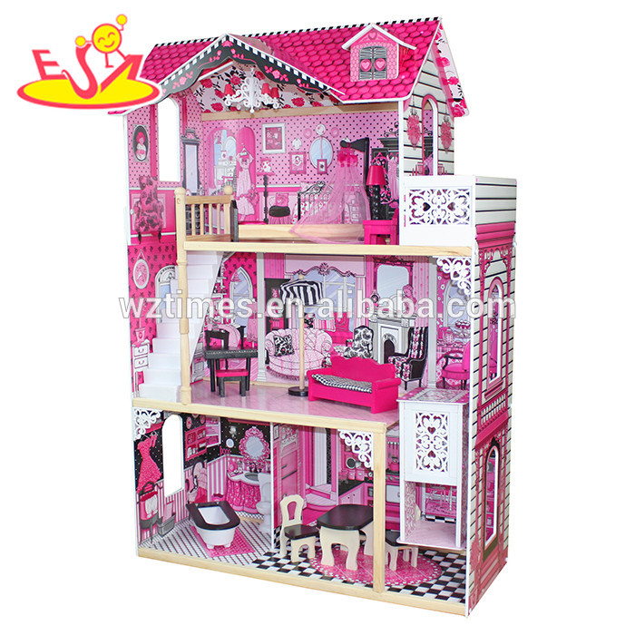 Big doll house sale furniture