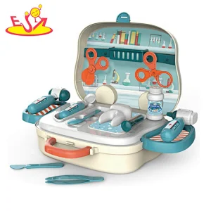 Plastic doctor toolbox tool kit toy for kids,  pretend play toy suitcase, educational toy P10D001
