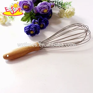 2018 wholesale stainless steel wooden kitchen gadgets W02B028