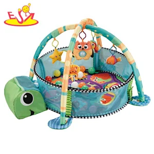 Hot sale home toddler plastic safety kids fence indoor ball pool baby playpen with wholesale price  P08K014
