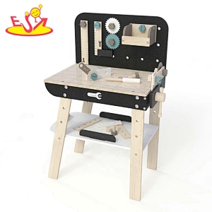2020 New arrival mini wooden children workbench for pretend play W03D141