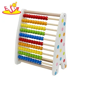 2020 New arrived preschool wooden counting rack toy for babies W12A047
