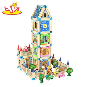 Customize DIY wooden building toy for children W13A211