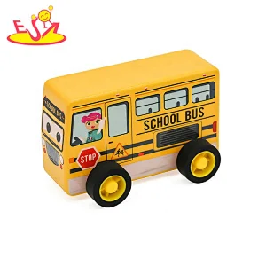 Customize preschool mini wooden cars for toddlers W04A478