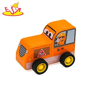 Customize mini wooden toy vehicles for children W04A475