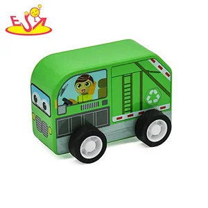 High quality kids wooden toy vehicles for wholesale W04A476
