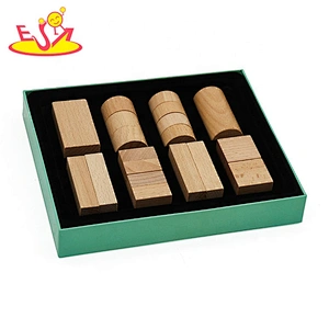 Customize educational wooden cylinder toy for children W14A249