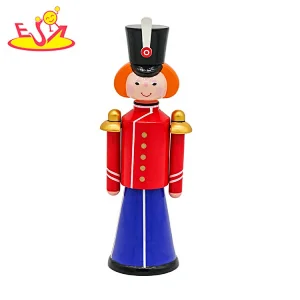 Customize christmas ornaments wooden nutcracker set for wholesale W06D160