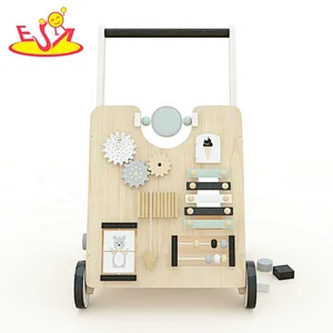 New design early learning centre wooden walker for babies W16E159