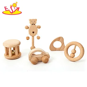 New hottest first teaching set wooden montessori baby toys for wholesale W08K295