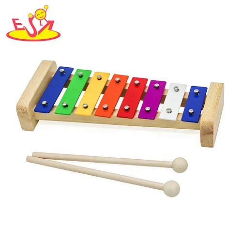 Customize educational wooden xylophone piano for kids W07C089