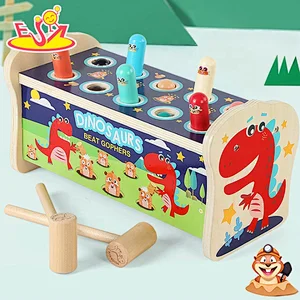 Musical wooden instrument beat toys for toddlers W11G069
