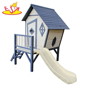 Best-selling outdoor wooden house toys for kids garden playing W01D081C